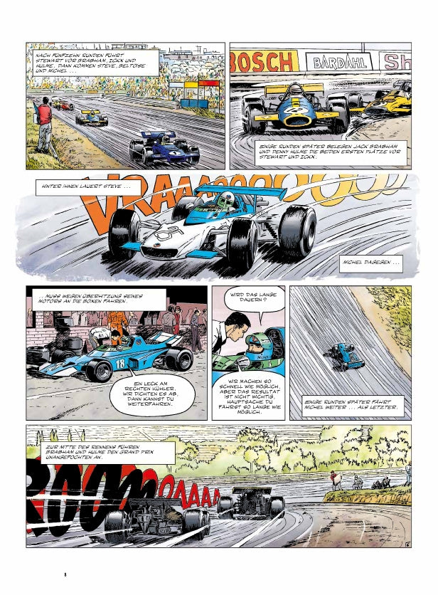 Michel Vaillant Legenden 3 Eine furchtbare Saison