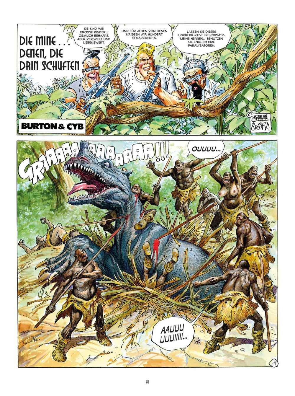 Burton & Cyb Gesamtausgabe - Der Comixdealer