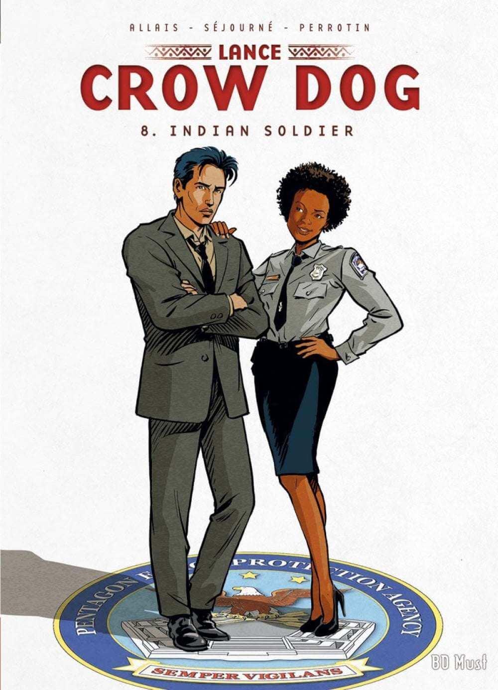 Lance Crow Dog 08 (ohne Ex-Libris) Indian Soldier