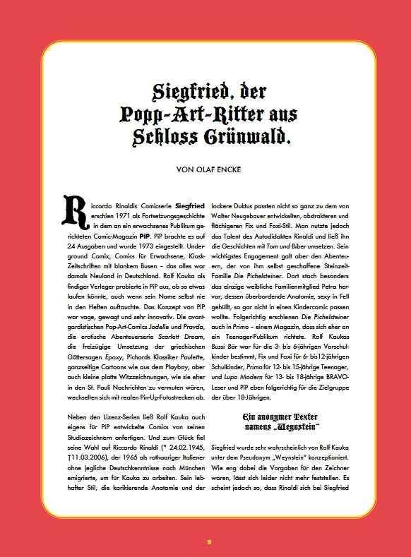Siegfried (Kult Comics) - Der Comixdealer
