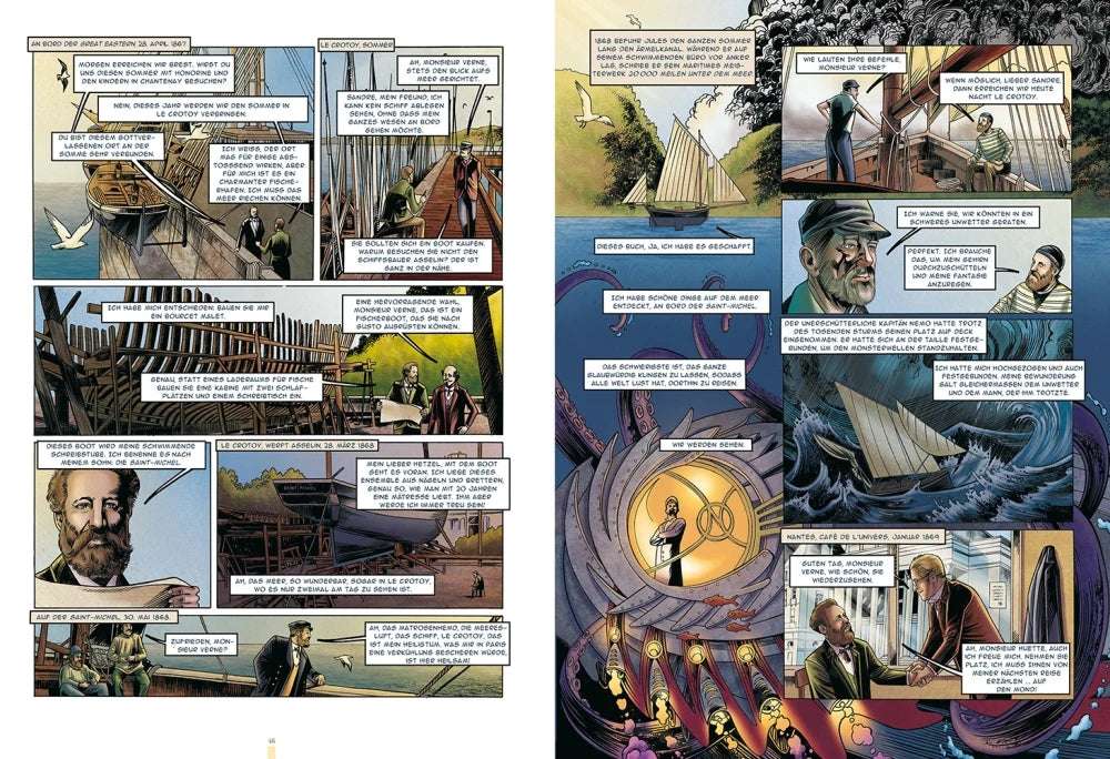 Jules Verne - Die Comic-Biografie