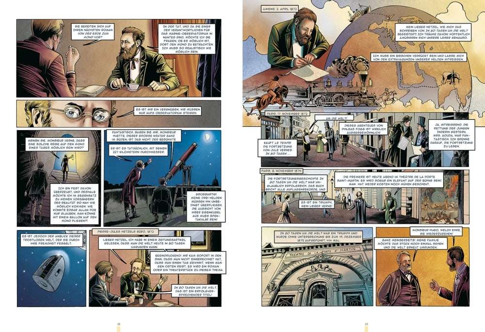 Jules Verne - Die Comic-Biografie