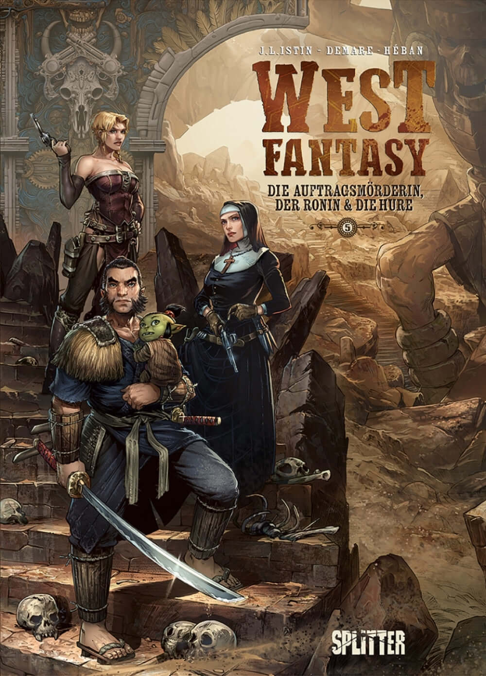 West Fantasy #5 - Die Auftragsmörderin, der Ronin & die Hure