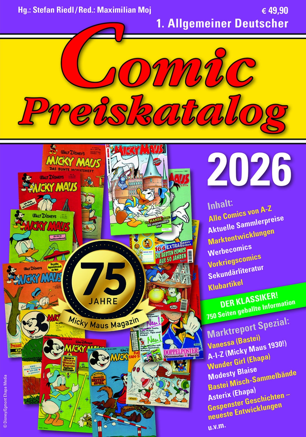 Comic Preiskatalog 2026 HC