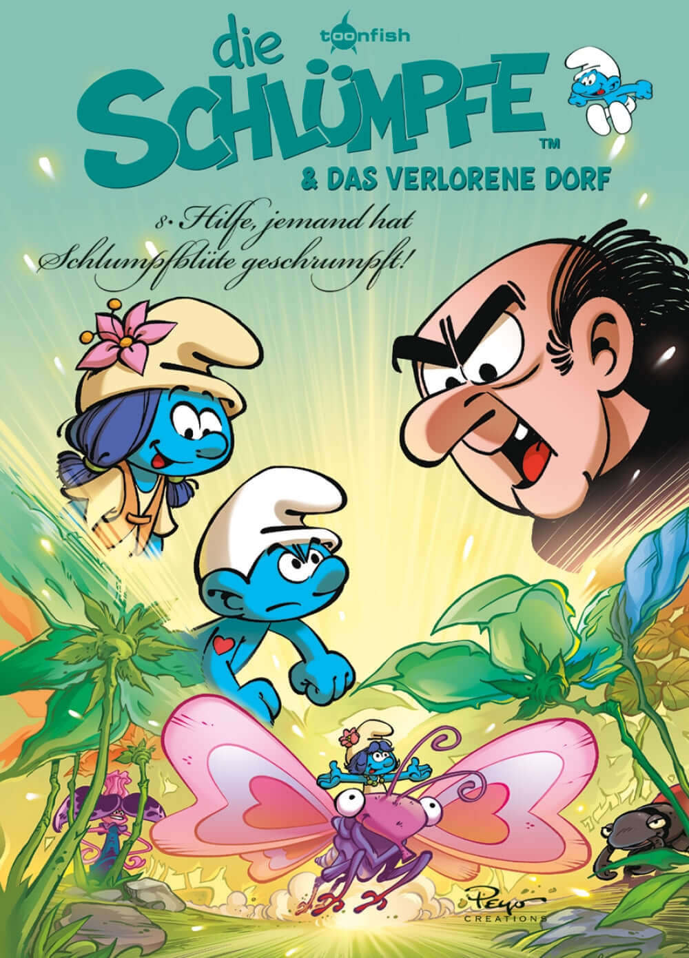 Die Schlümpfe und das verlorene Dorf #08 - Der geheimnisvolle Zauber der Tenefea Falibula