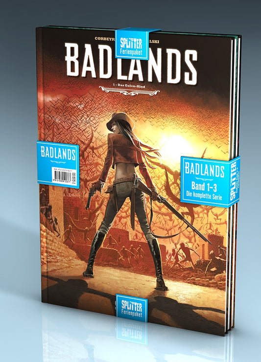 Ferienpaket - Badlands Band 1-3 - Alle 3 Bände des Dark Fantasy Western Crossovers in einem Paket!
