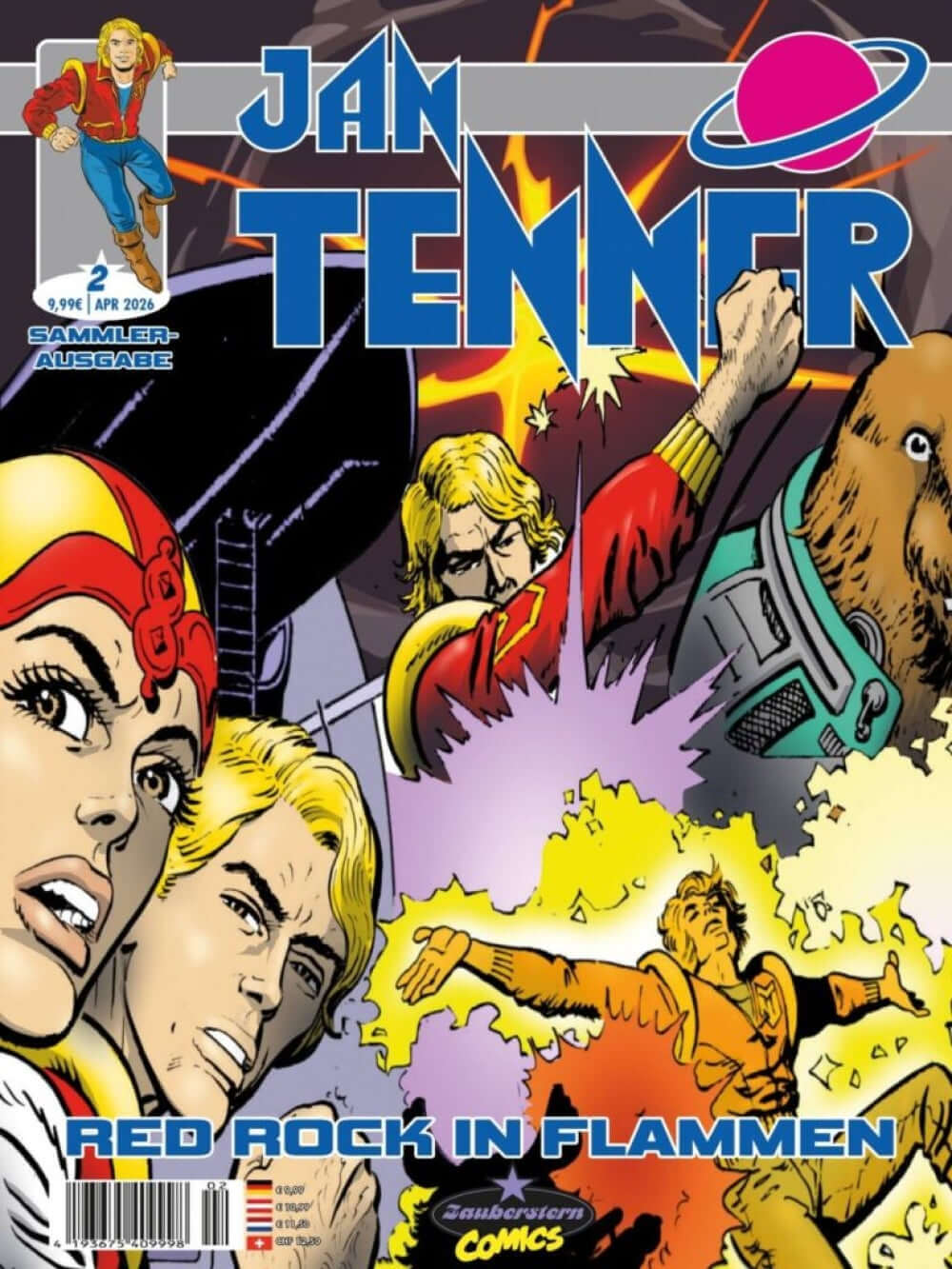 Jan Tenner Sammelband #2 – Red Rock in Flammen