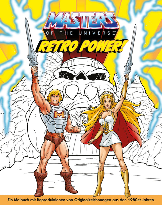 Masters of the Universe - Malbuch Inkl. Hörspiel-CD