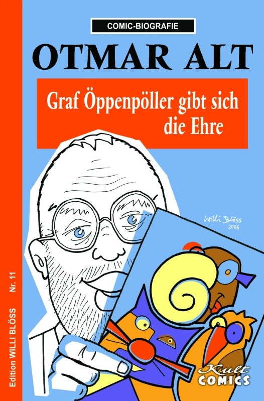 Comic-Biografie - Otmar Alt – Graf Öppenpöller gibt sich die Ehre – Cover