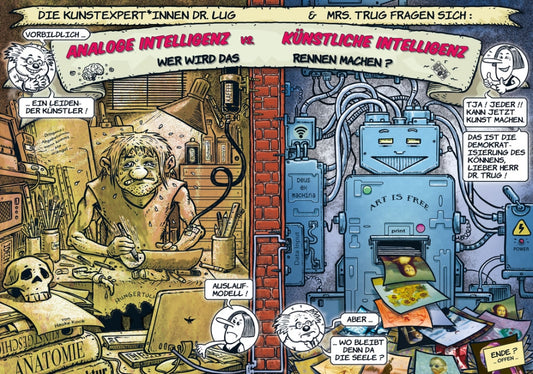 KI - Comics über künstliche Intelligenz