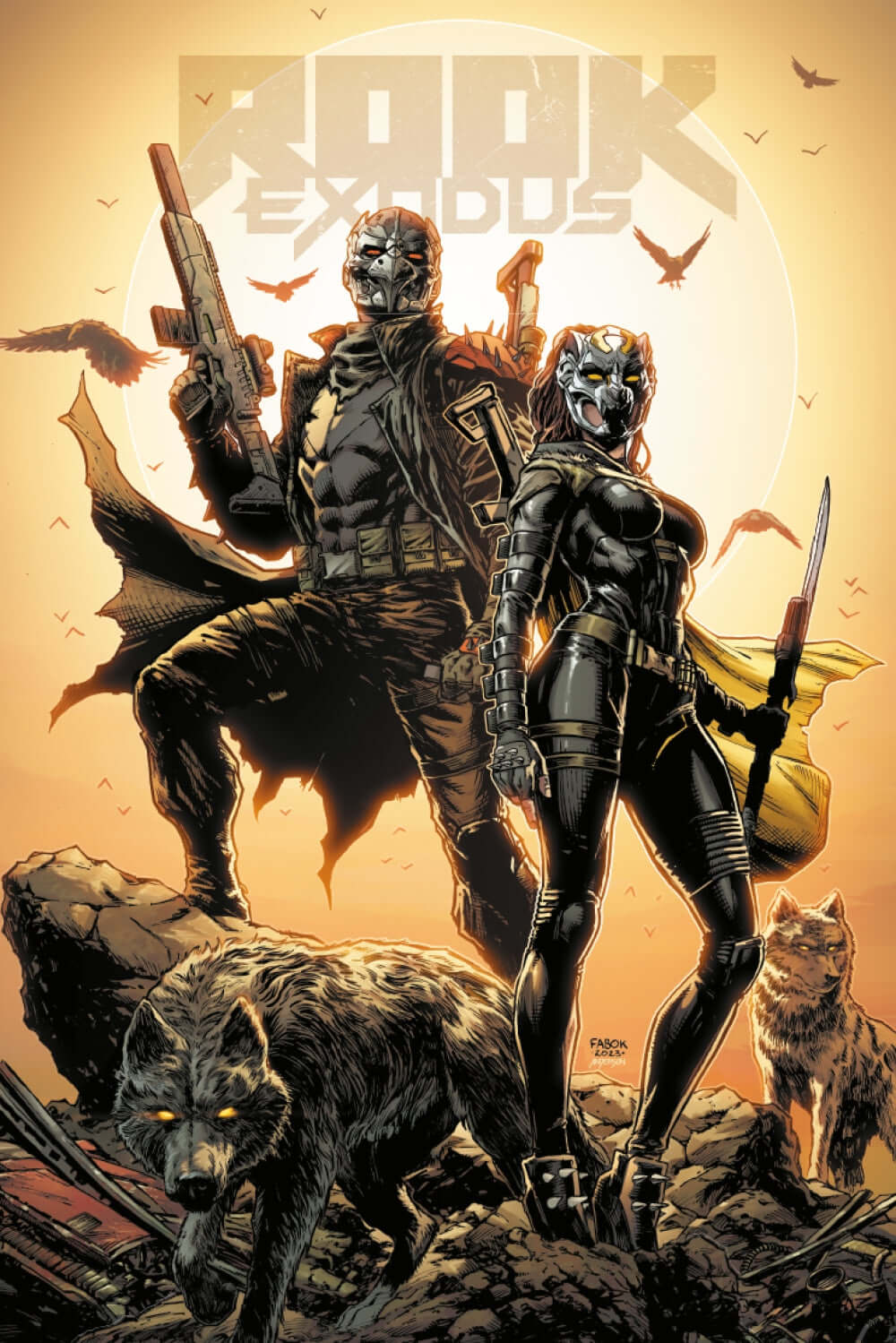Rook Exodus HC - Rook und Dire Wolf
