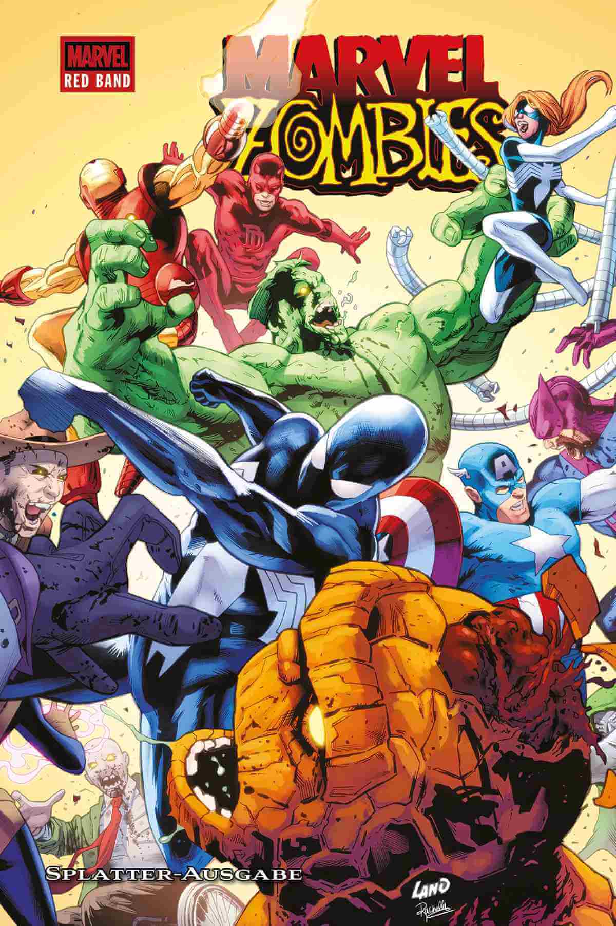 Marvel Zombies Splatter-Ausgabe Hardcover A