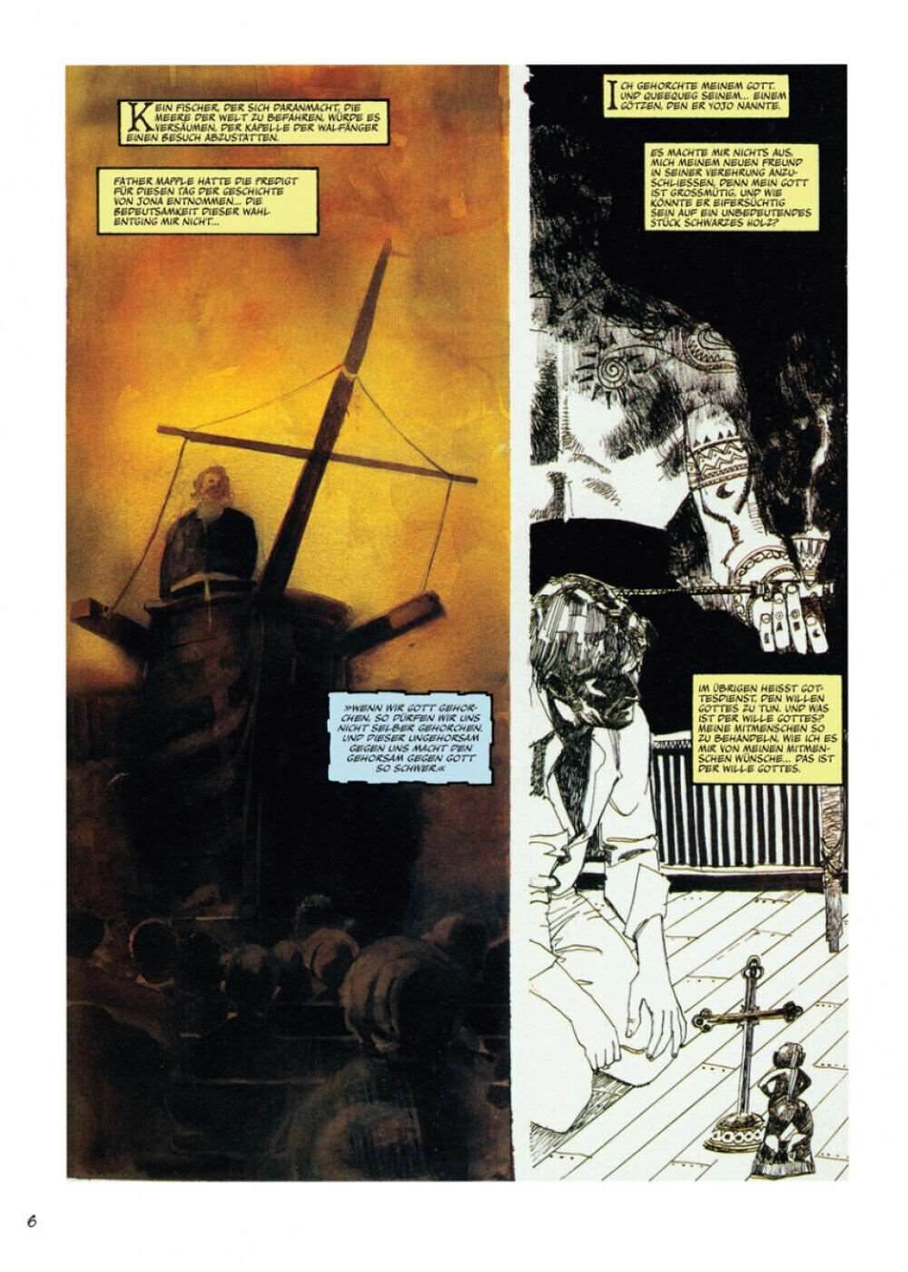 Moby Dick (Album) Splitter / Bill Sienkiewicz / Hardcover / NEU / HC / TOP - Der Comixdealer