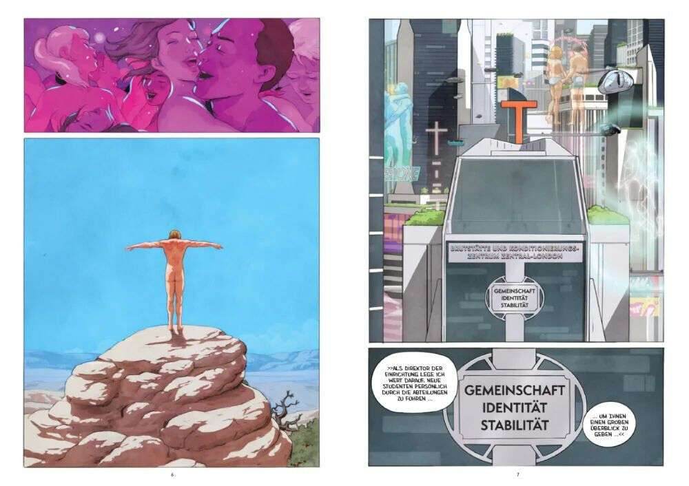 Schöne neue Welt / Knesebeck / Aldous Huxley/ graphic Novels / Neuware / NEU - Der Comixdealer