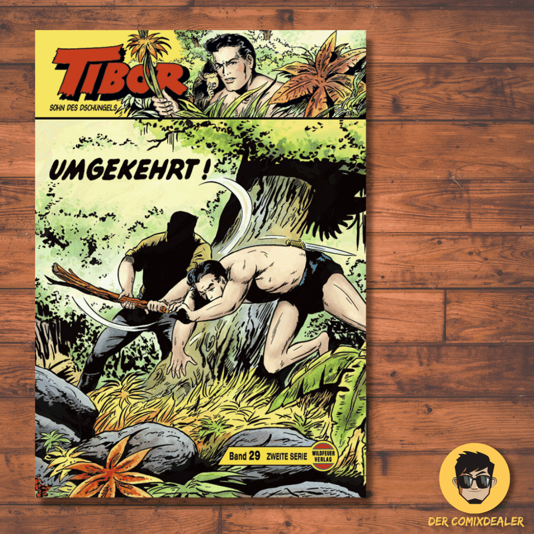 Hansrudi Wäscher - Tibor II. Serie Großband 29 Umgekehrt! - Der Comixdealer
