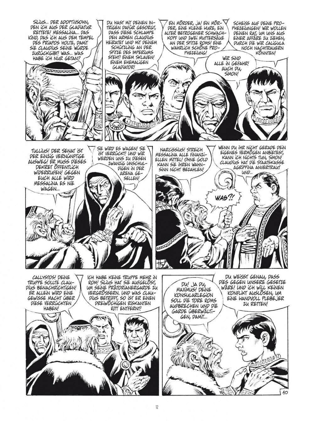 Messalina 4 Orgien und Spiele/ All Verlag / Jean-Yves Mitton / Geschichte / Rom - Der Comixdealer