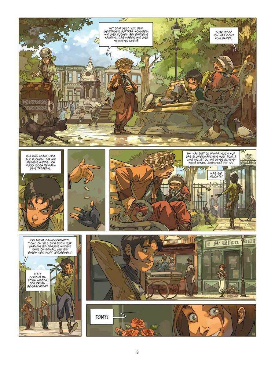 Die Vier von der Baker Street #1 (Neuauflage) - Das Geheimnis des blauen Vorhangs - Der Comixdealer