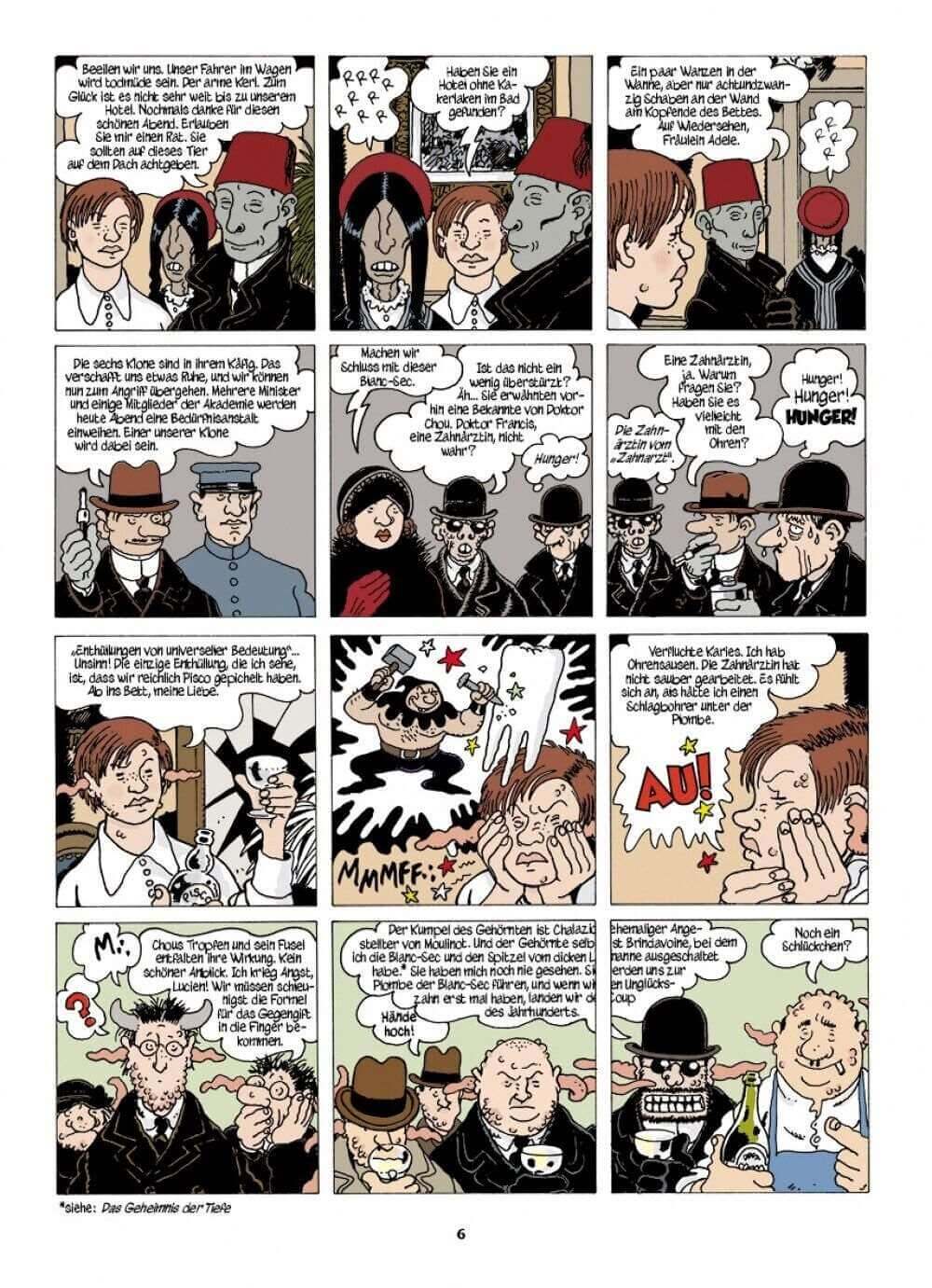 Adele Blanc-Sec - Das Baby im Park Buttes-Chaumont - Der Comixdealer