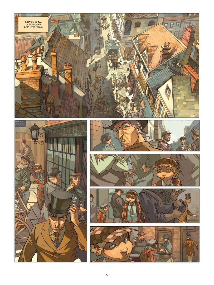 Die Vier von der Baker Street #1 (Neuauflage) - Das Geheimnis des blauen Vorhangs - Der Comixdealer