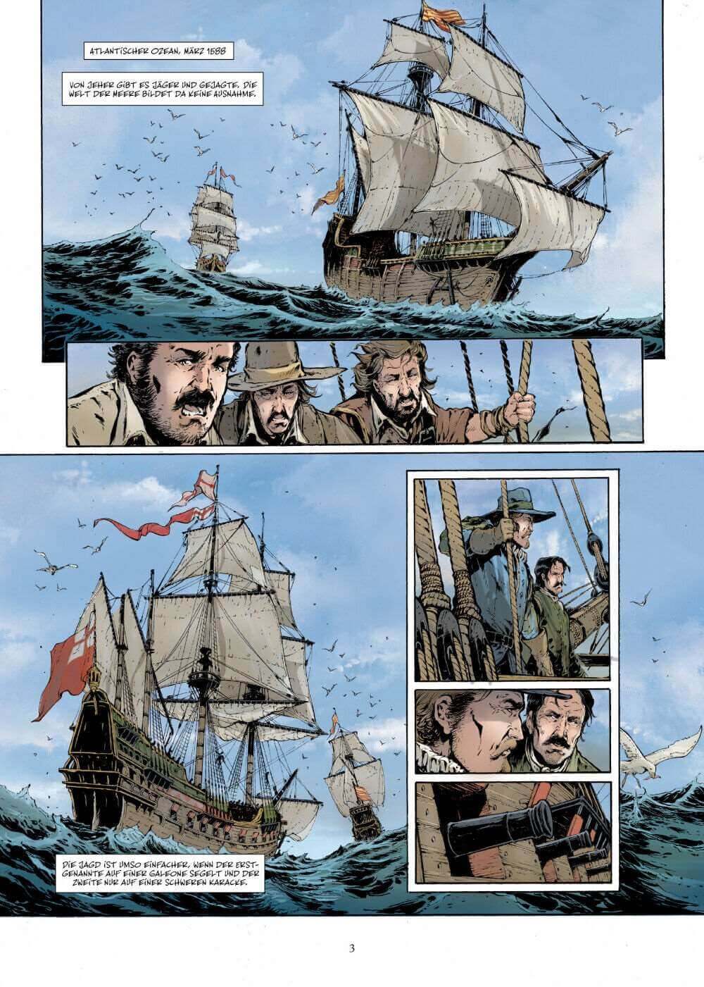 Die großen Seeschlachten #14 Gravelines - Die Spanische Armada - Der Comixdealer