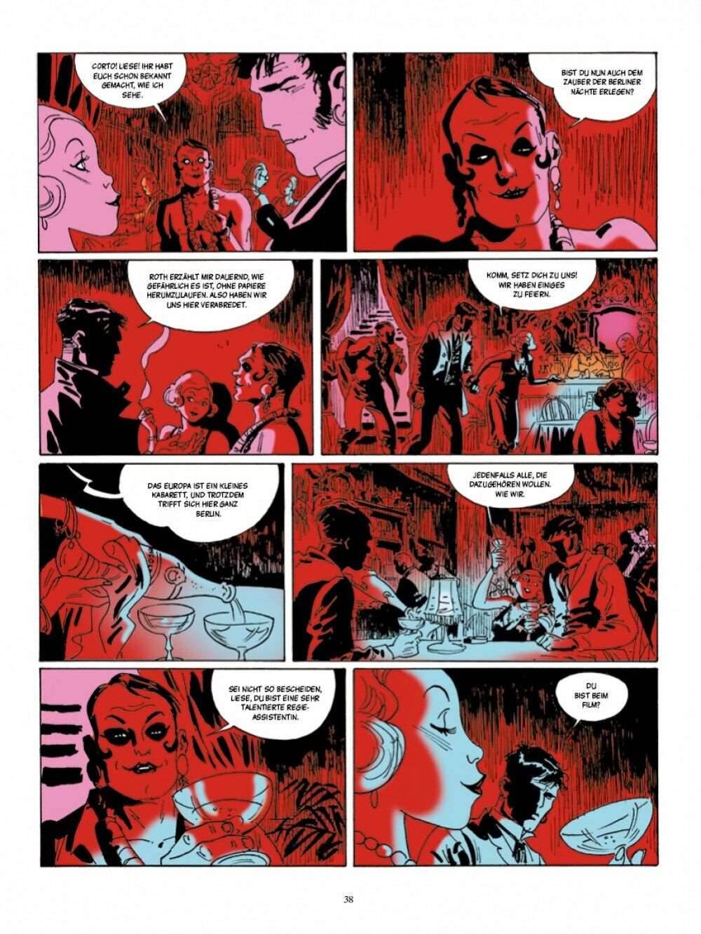 Corto Maltese 16 (farbig) - Nacht in Berlin - Der Comixdealer