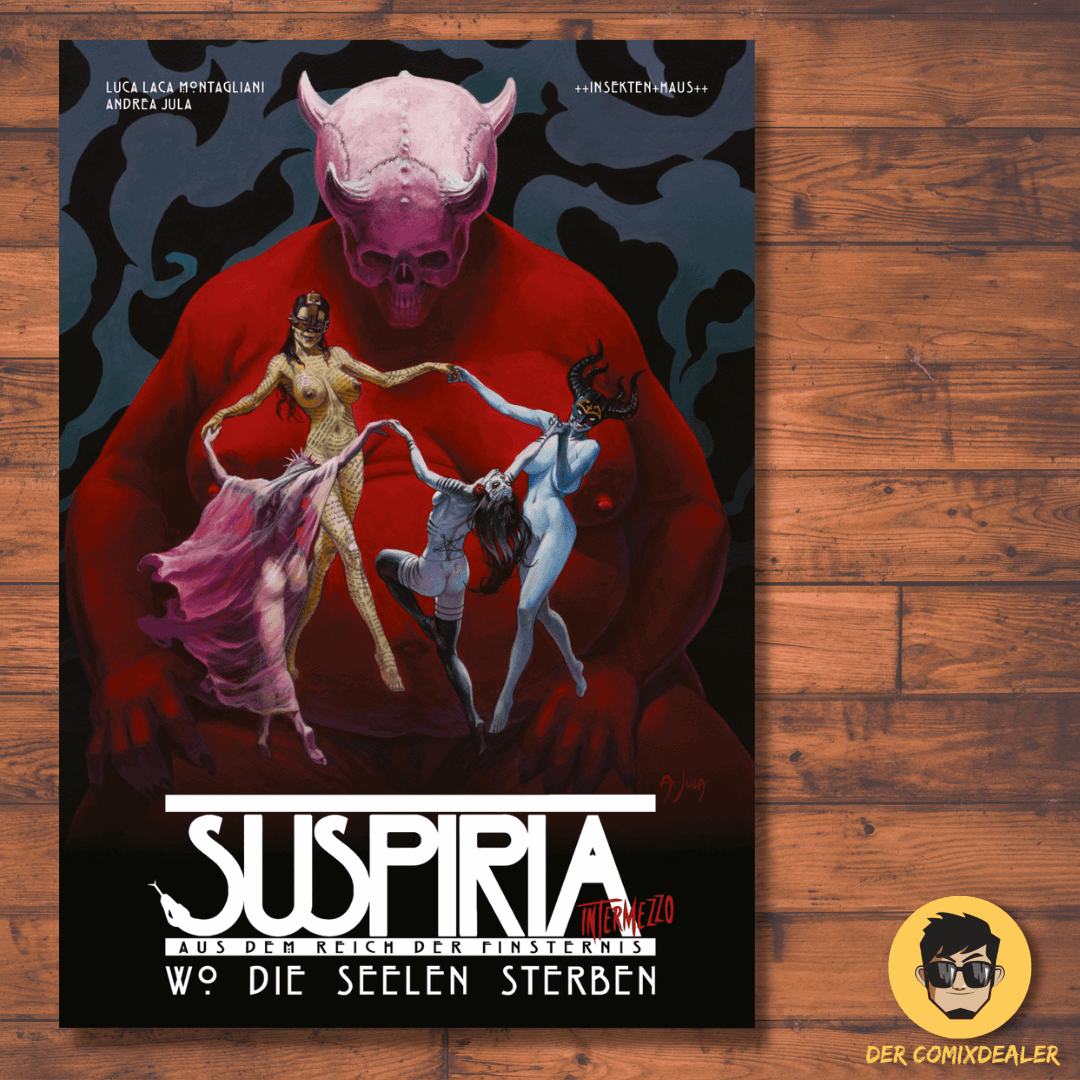 Suspiria - Intermezzo/ Album / Insektenhaus / Luca Laca Montagliani / Comic - Der Comixdealer