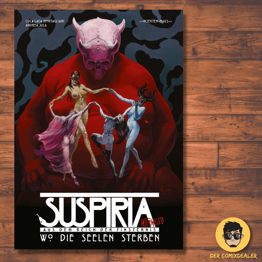 Suspiria - Intermezzo/ Album / Insektenhaus / Luca Laca Montagliani / Comic - Der Comixdealer