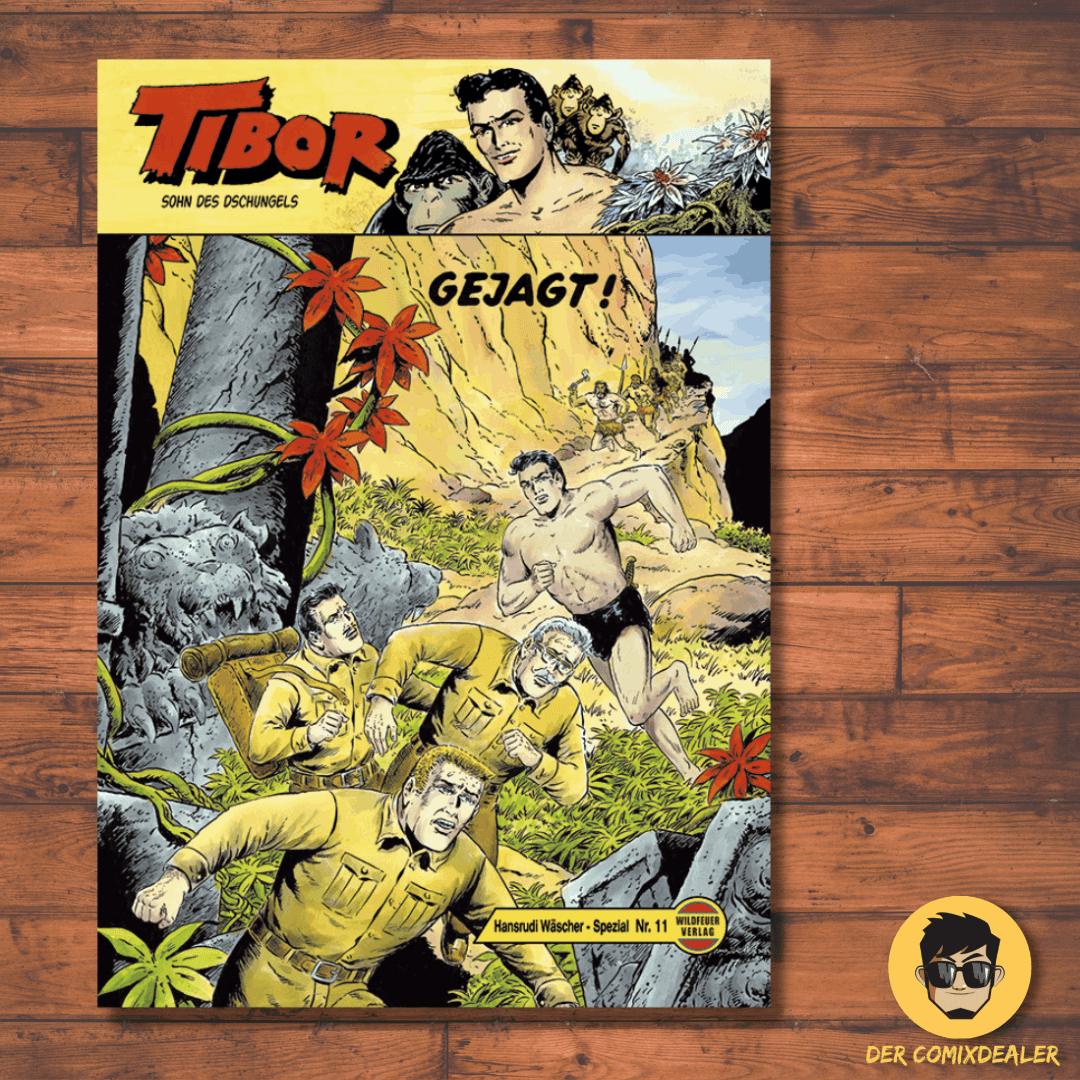 Hansrudi Wäscher Spezial #11 Tibor: Sohn des Dschungels - Gejagt! - Der Comixdealer
