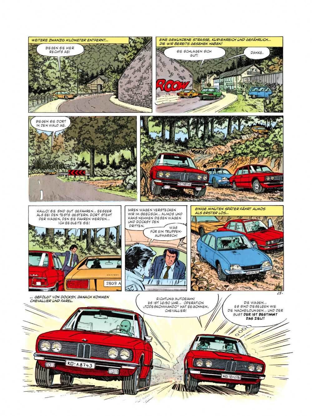 Alain Chevallier 9 Das Todeskommando All Verlag NEU Abenteuer Rennfahrer TOP - Der Comixdealer