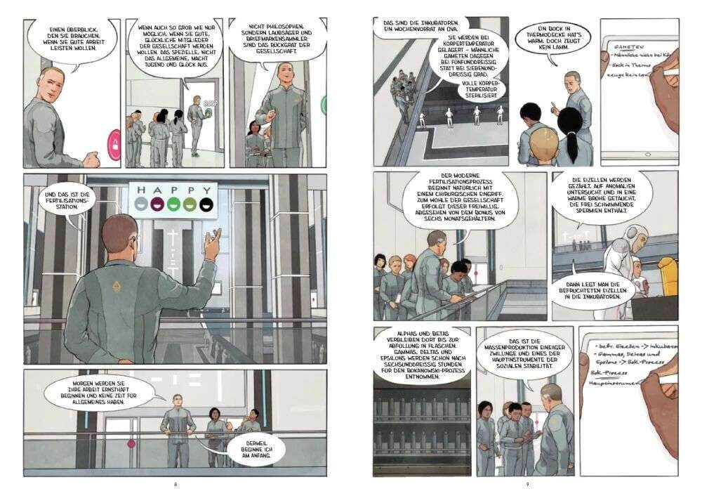 Schöne neue Welt / Knesebeck / Aldous Huxley/ graphic Novels / Neuware / NEU - Der Comixdealer