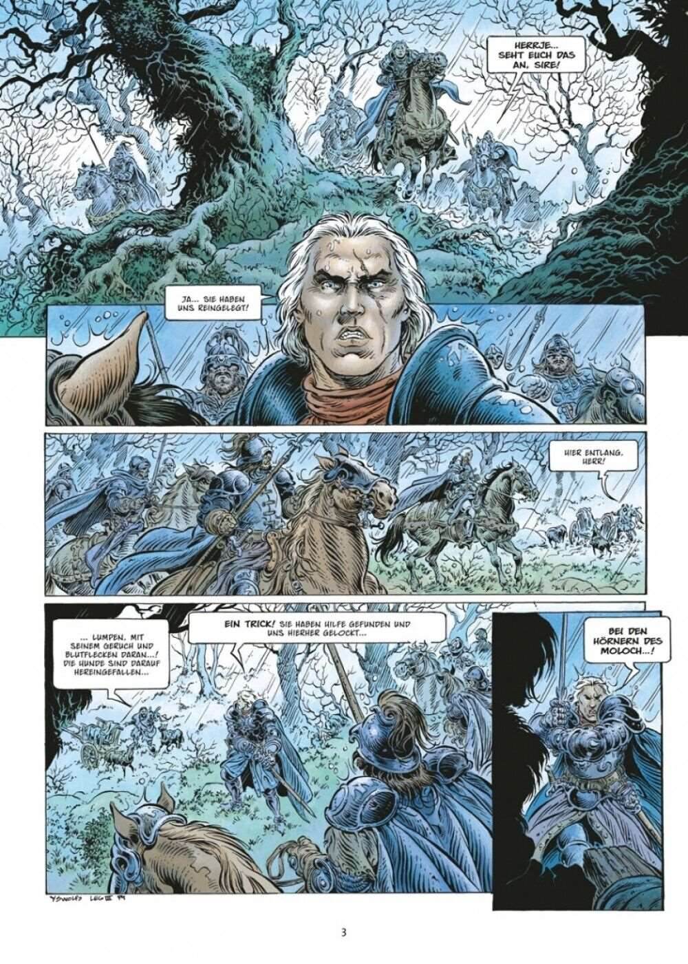 Legende 3 Die große Treibjagd/Splitter/Yves Swolfs/Album/Comic/Fantasy/NEU - Der Comixdealer