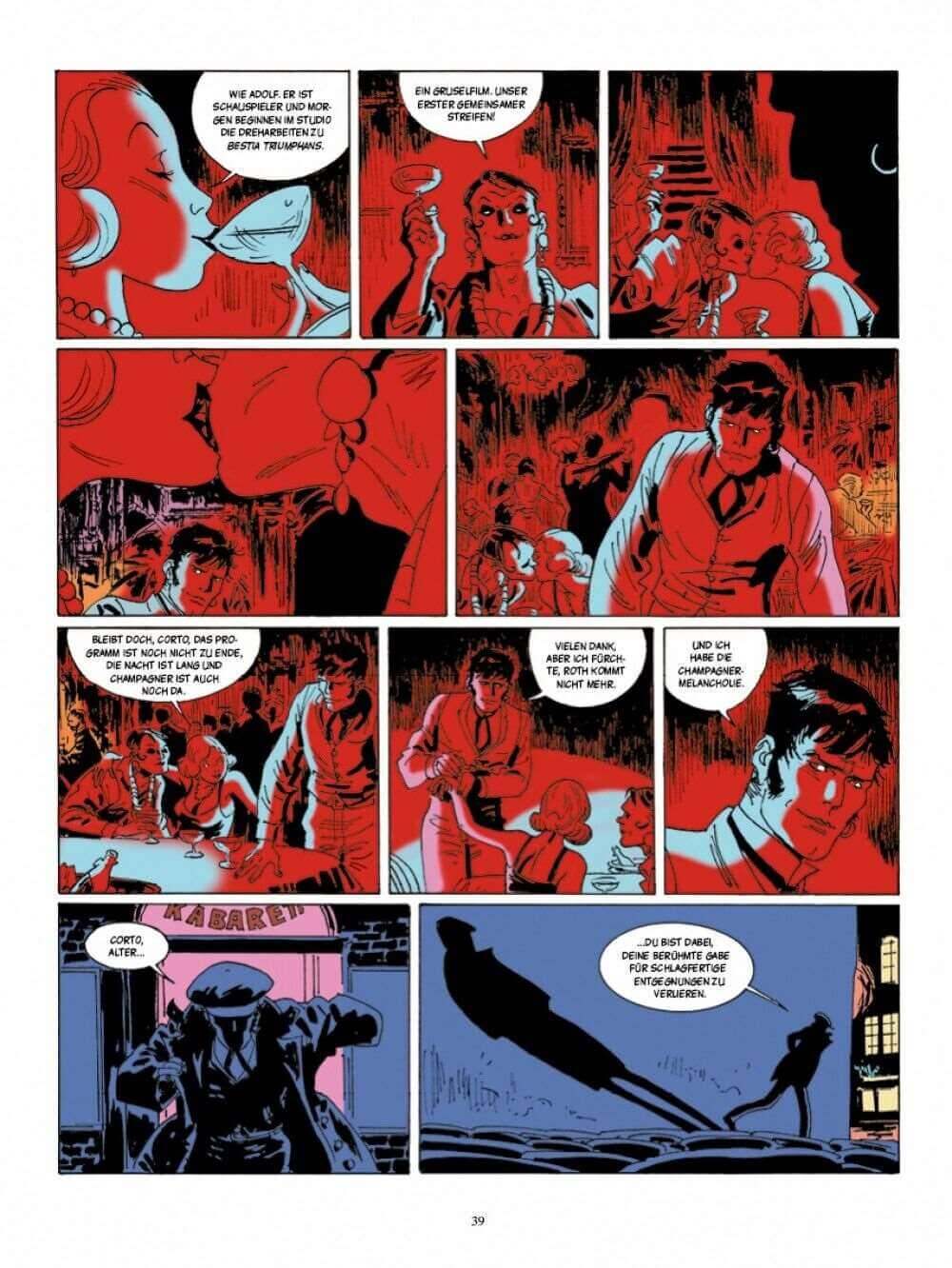Corto Maltese 16 (farbig) - Nacht in Berlin - Der Comixdealer