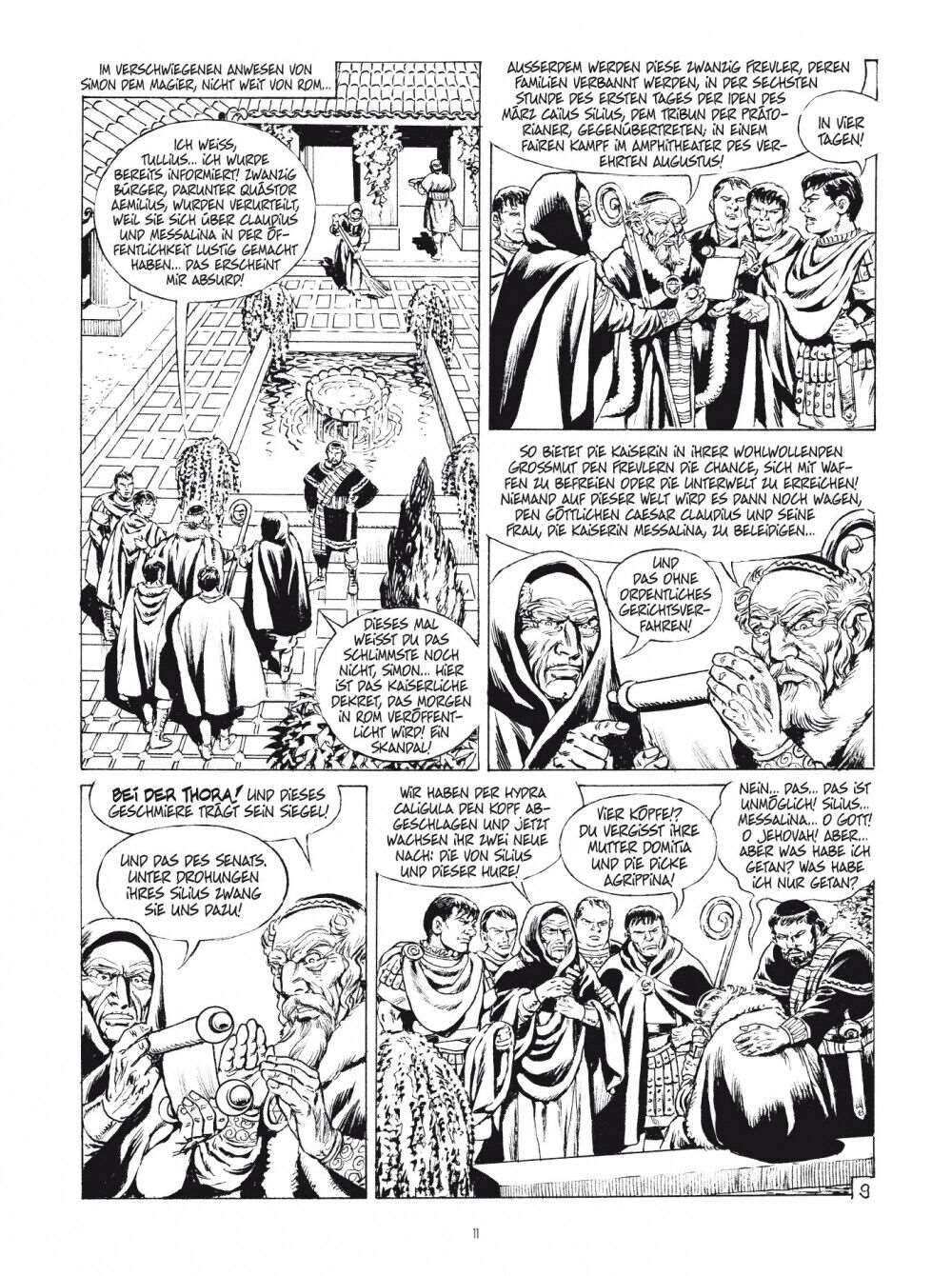 Messalina 4 Orgien und Spiele/ All Verlag / Jean-Yves Mitton / Geschichte / Rom - Der Comixdealer