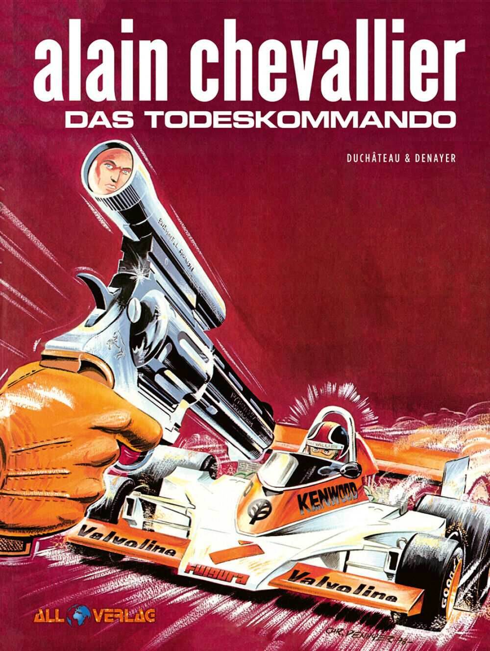 Alain Chevallier 9 Das Todeskommando All Verlag NEU Abenteuer Rennfahrer TOP - Der Comixdealer