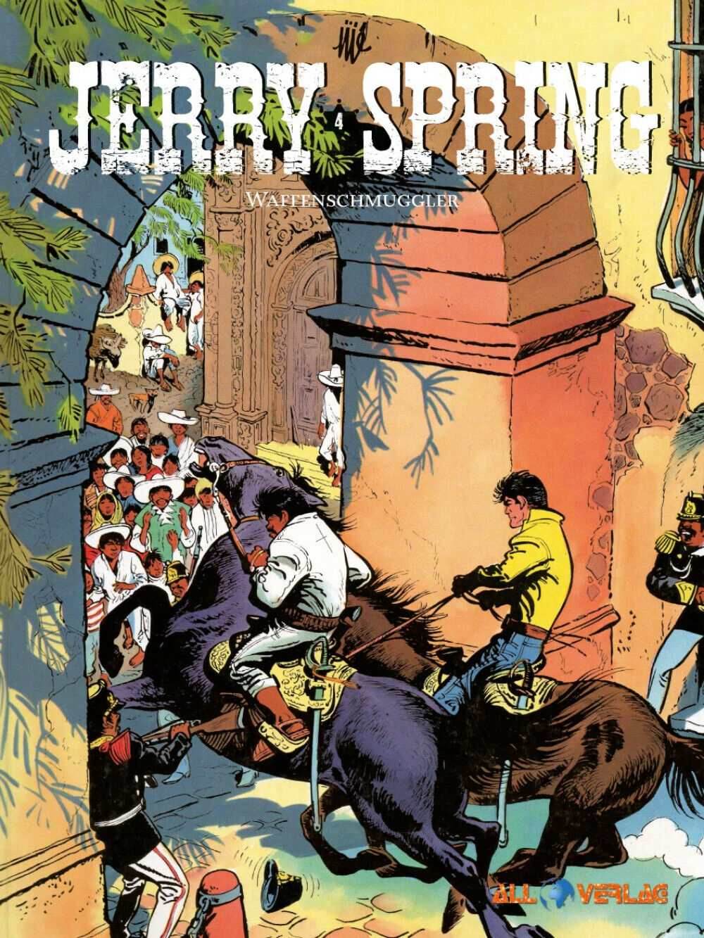 Jerry Spring #4 - Waffenschmuggler - Der Comixdealer