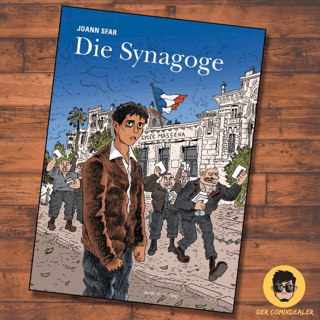 Die Graphic Novel 'Die Synagoge' von Avant, erzählt die Geschichte einer jüdischen Gemeinde.