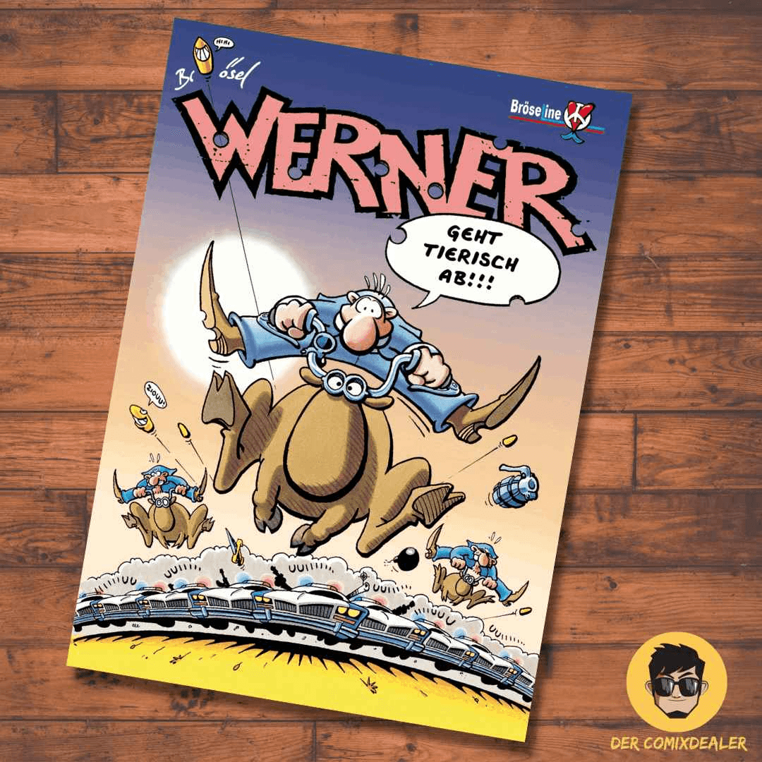 Comiccover von Werner Extrawurst 4 - Geht tierisch ab mit Tieren