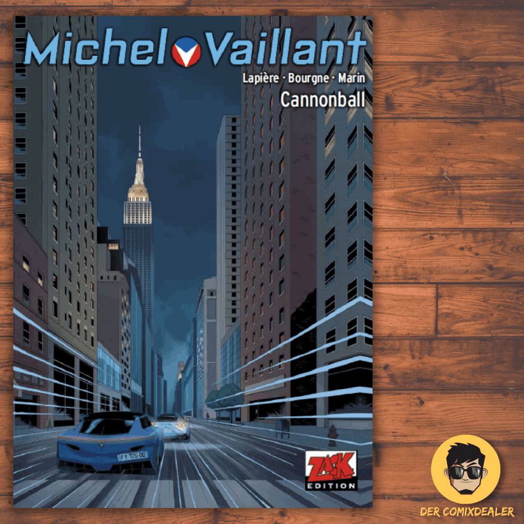 Michel Vaillant Staffel 2 - Band 11 Cannonball - Der Comixdealer