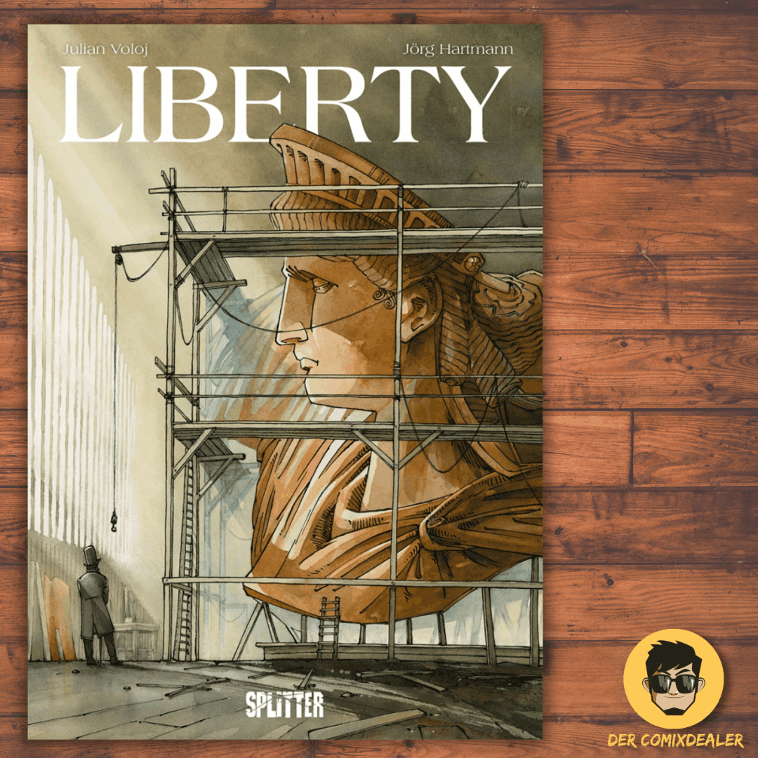 Liberty VZA Die Geschichte der Freiheitsstatue als Graphic Novel - Der Comixdealer