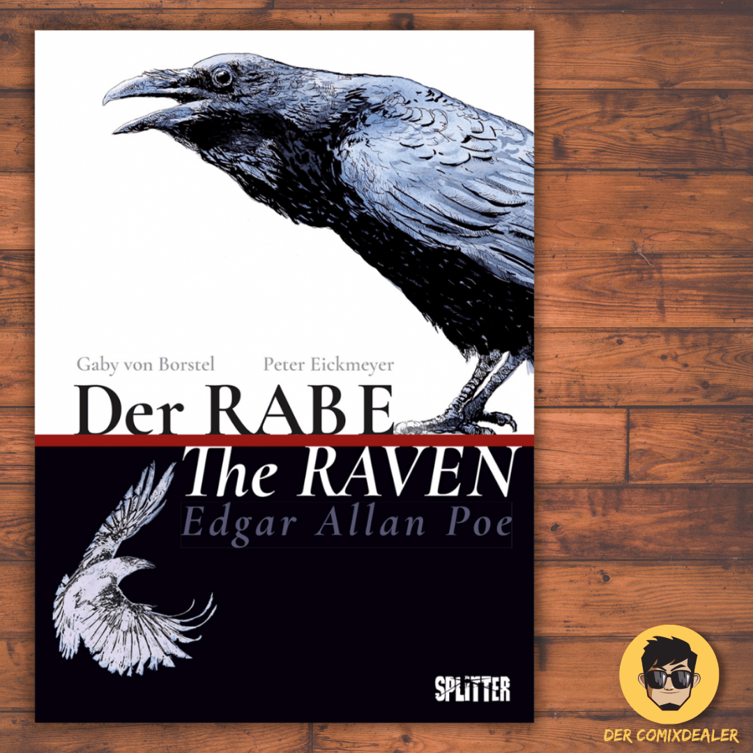 Der Rabe / The Raven Illustriertes Gedicht nach Edgar Allan Poe - Der Comixdealer