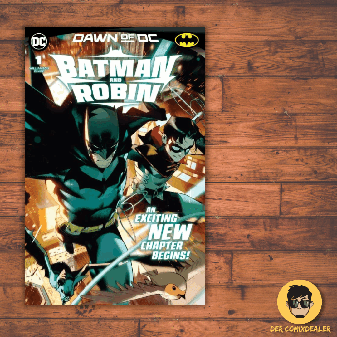 Batman & Robin 1 - Vater und Sohn - mit Acrylfigur - Der Comixdealer