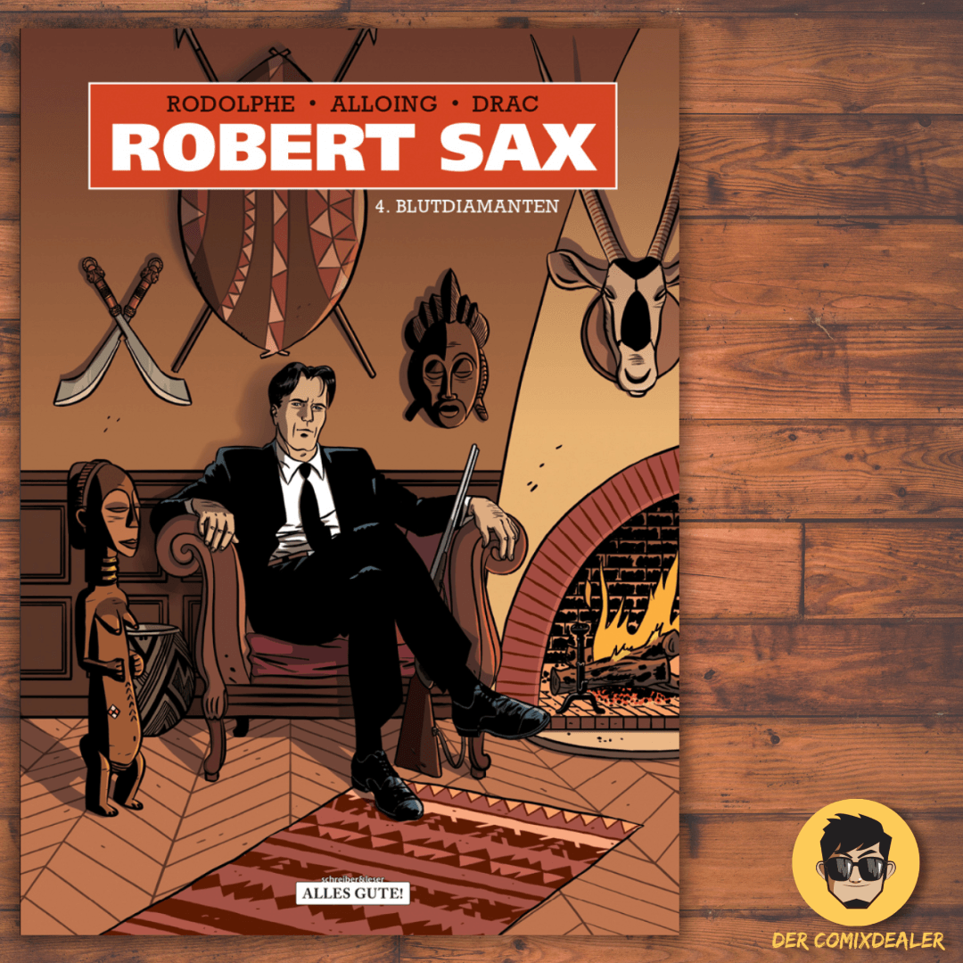 Robert Sax #4 - Blutdiamanten - Der Comixdealer
