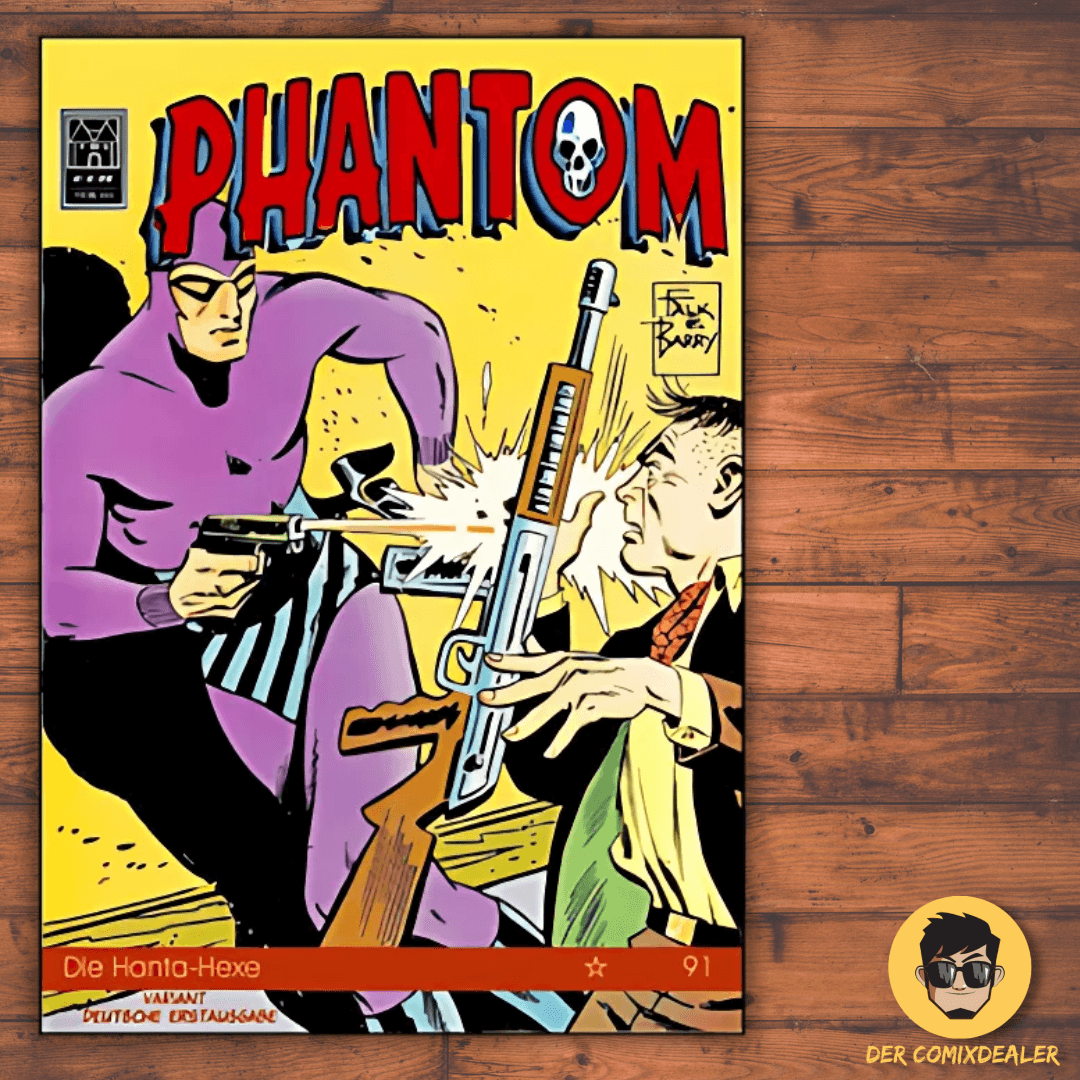 Phantom 91. Abenteuer (ECR Verlag) - Variant Cover Die Hanta-Hexe - Der Comixdealer