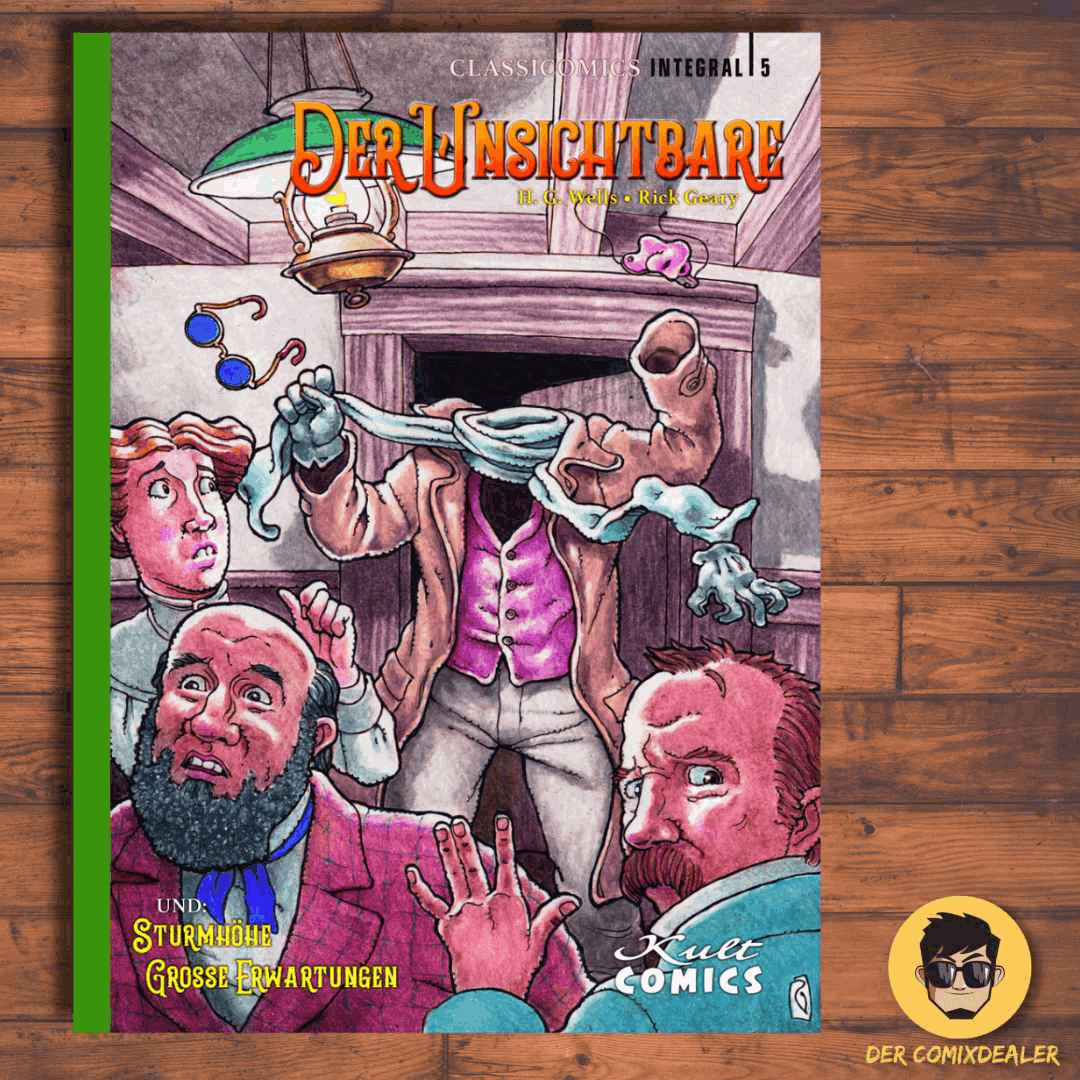 Classicomics #5 Der Unsichtbare. Sturmhöhe, Große Erwartungen - Der Comixdealer