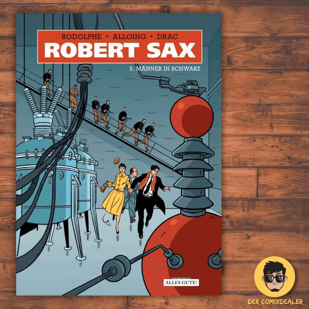 Robert Sax #5 - Männer in Schwarz - Der Comixdealer