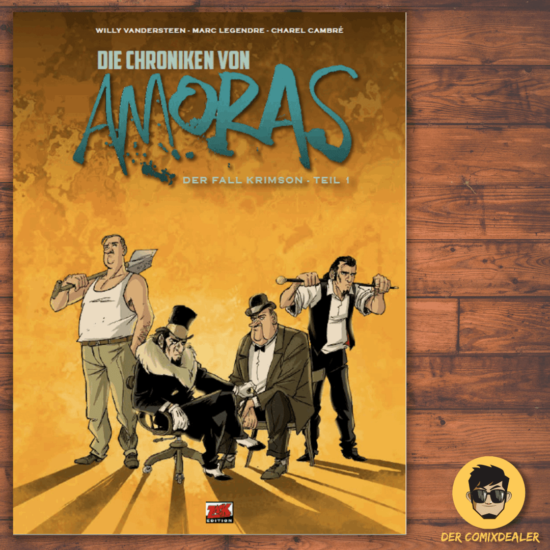 Die Chroniken von Amoras #1 - Der Fall Krimson - Der Comixdealer