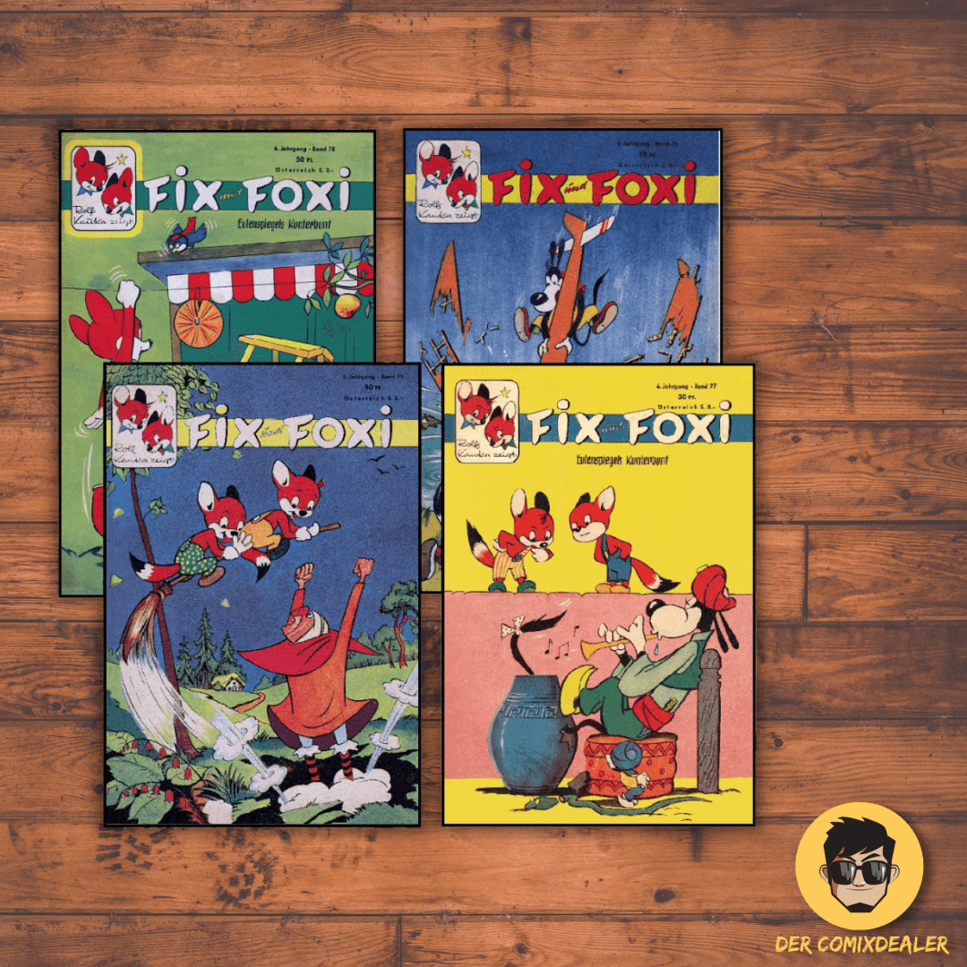 Fix und Foxi 75 - 78 - Der Comixdealer