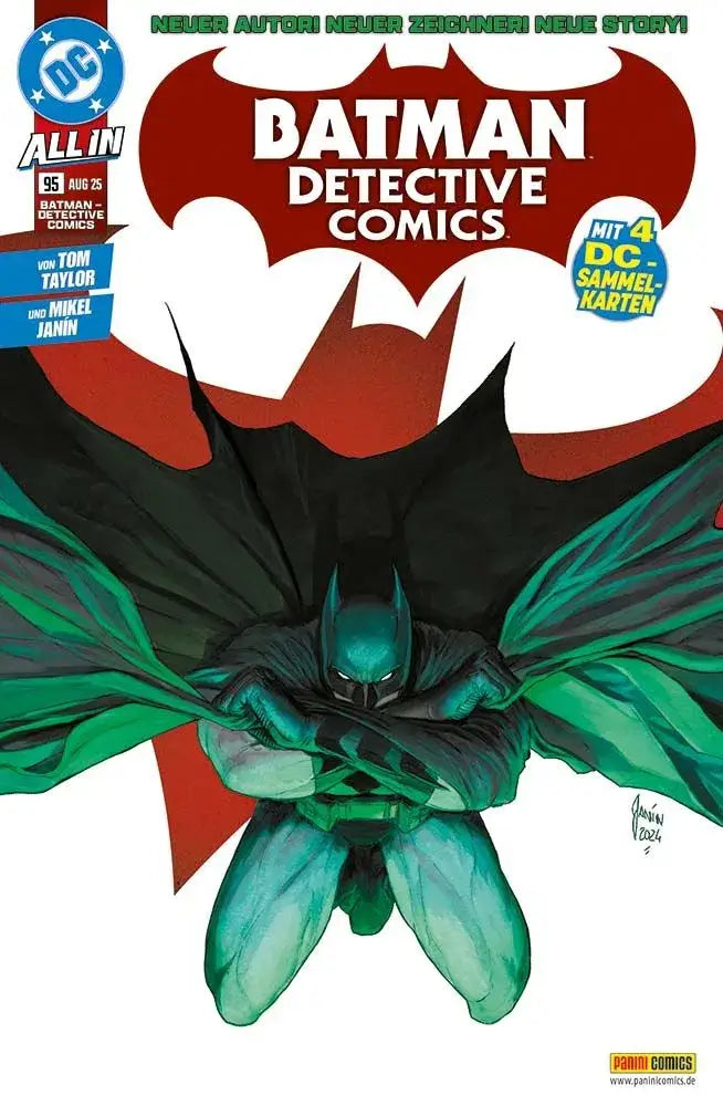 Batman - Detective Comics 95 (mit 4 DC-Sammelkarten)