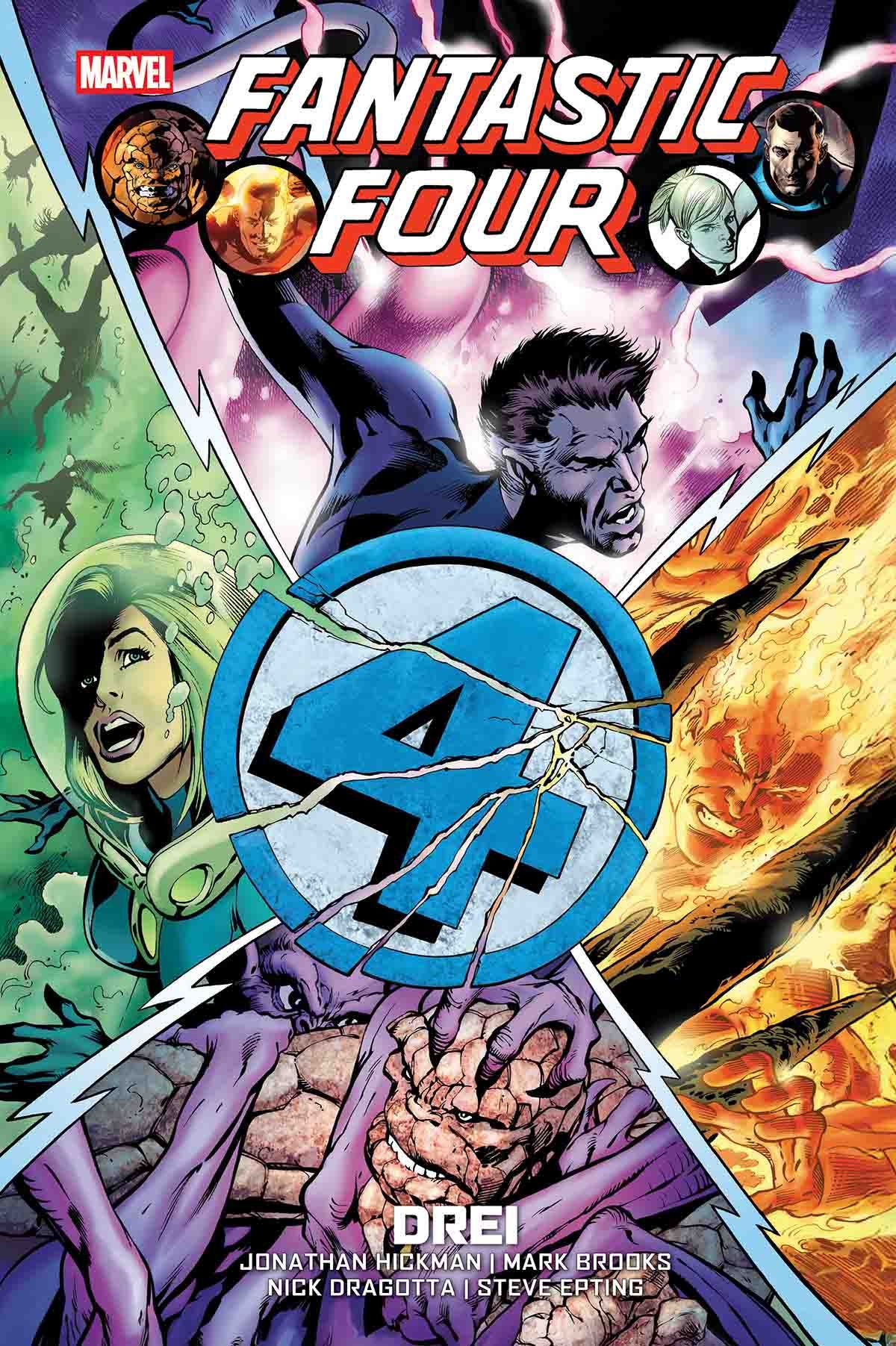 Fantastic Four - Drei Hardcover