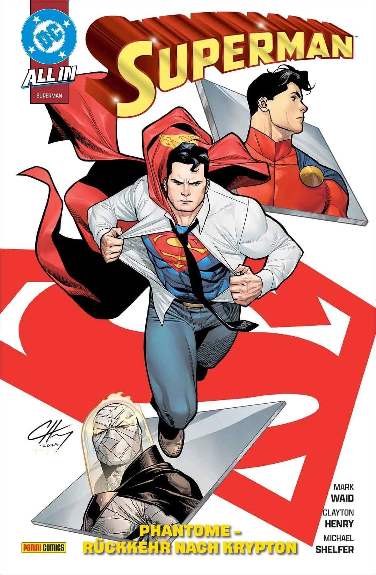Superman 6 (mit 4 DC-Sammelkarten)